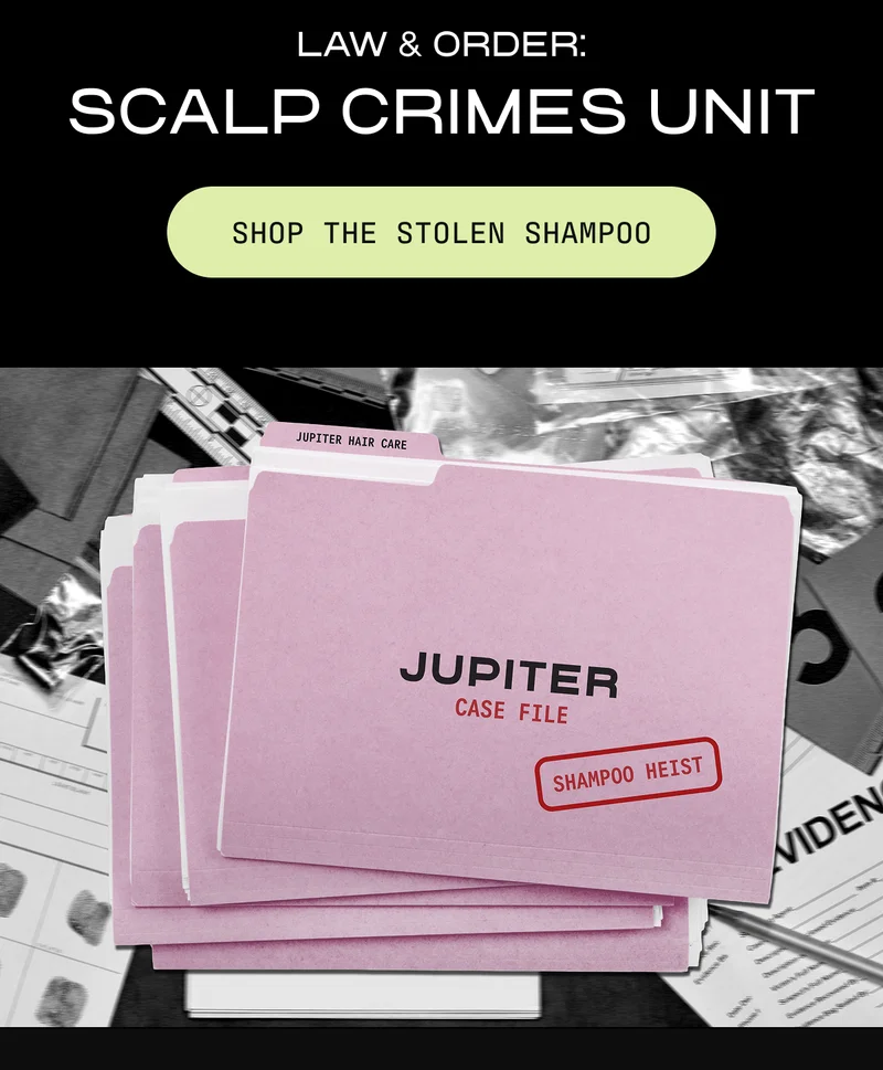 LAW & ORDER: SCALP CRIMES UNIT | Shop the Stolen Shampoo