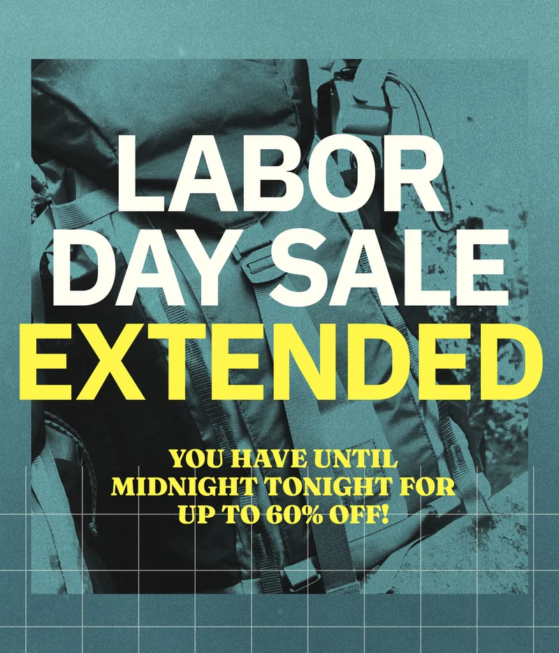 Labor Day Sale Ending Soon