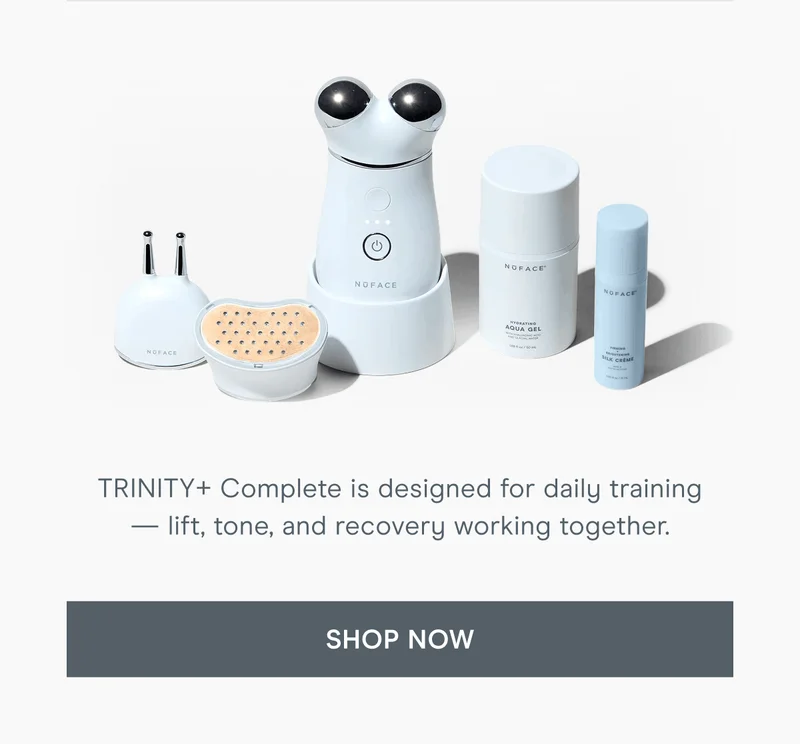 TRINITY+ Complete is designed for daily training — lift, tone, and recovery working together. Click here to shop now!