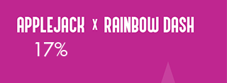Applejack x Rainbow Dash