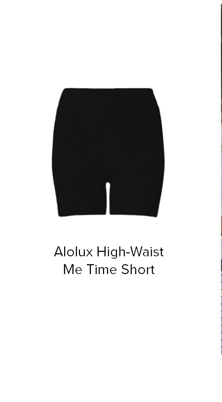 ALOLUX HIGH-WAIST ME TIME SHORT