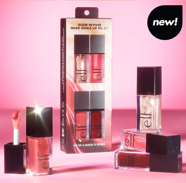 Glow Reviver Quad Goals Lip Oil Kit