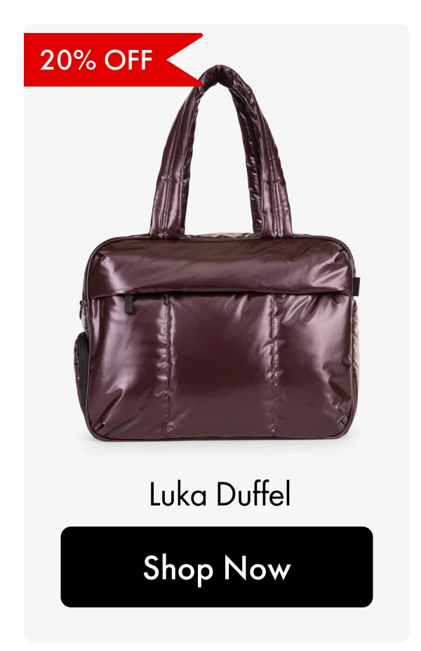 20% OFF | Luka Duffel | Shop Now