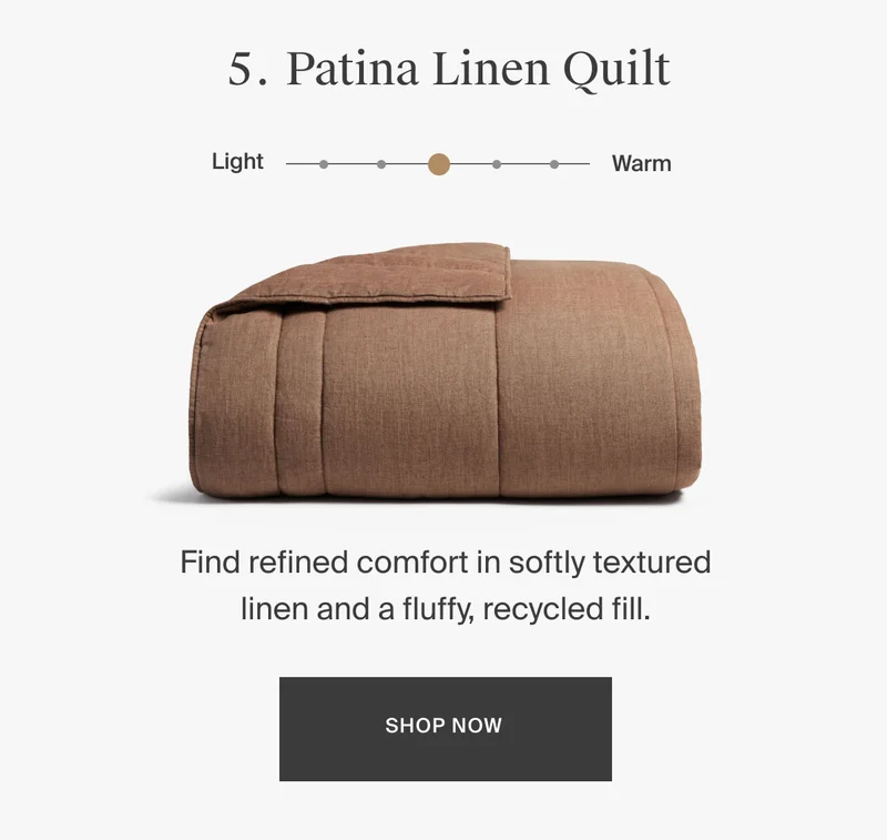 Shop Patina Linen Quilt