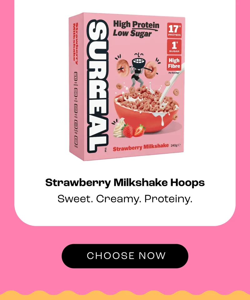 Strawberry Milkshake Hoops Nostalgic. Creamy strawberry. Get ready to relive your best childhood mornings.