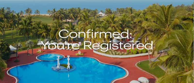 Confirmed: You're Registered