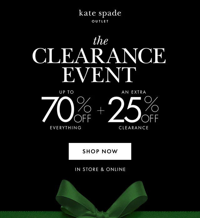 the CLEARANCE EVENT