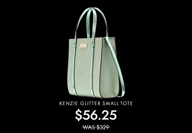 KENZIE GLITTER SMALL TOTE