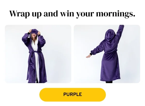 Hideout Robe Purple