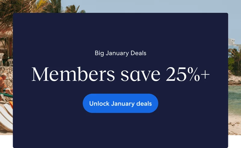 Unlock Big January Deals and save 25% or more