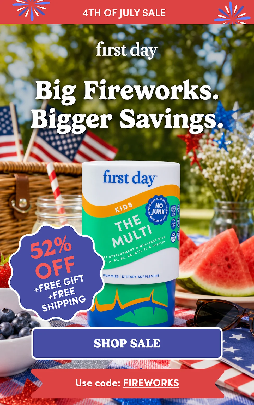 4th OF JULY SALE