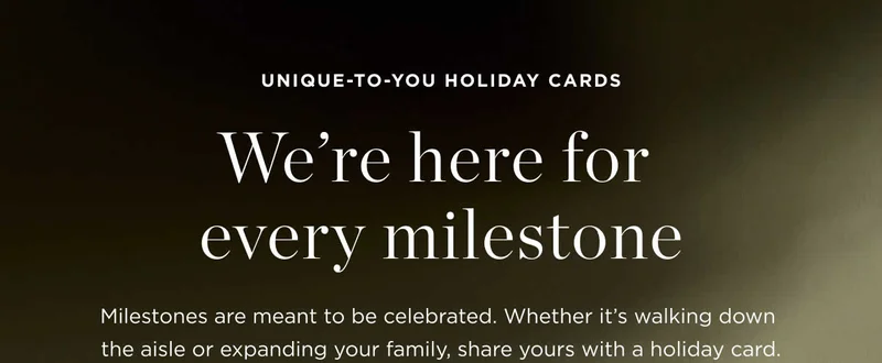 We're Here For Every Milestone