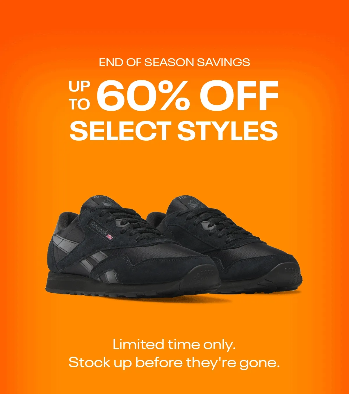 END OF SEASON SALE | Styles Up to 60% Off