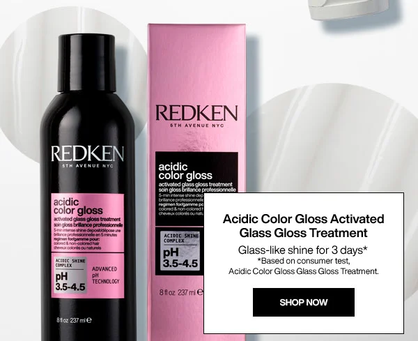 acidic color glass treatment