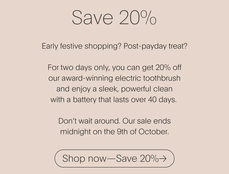 Save 20%