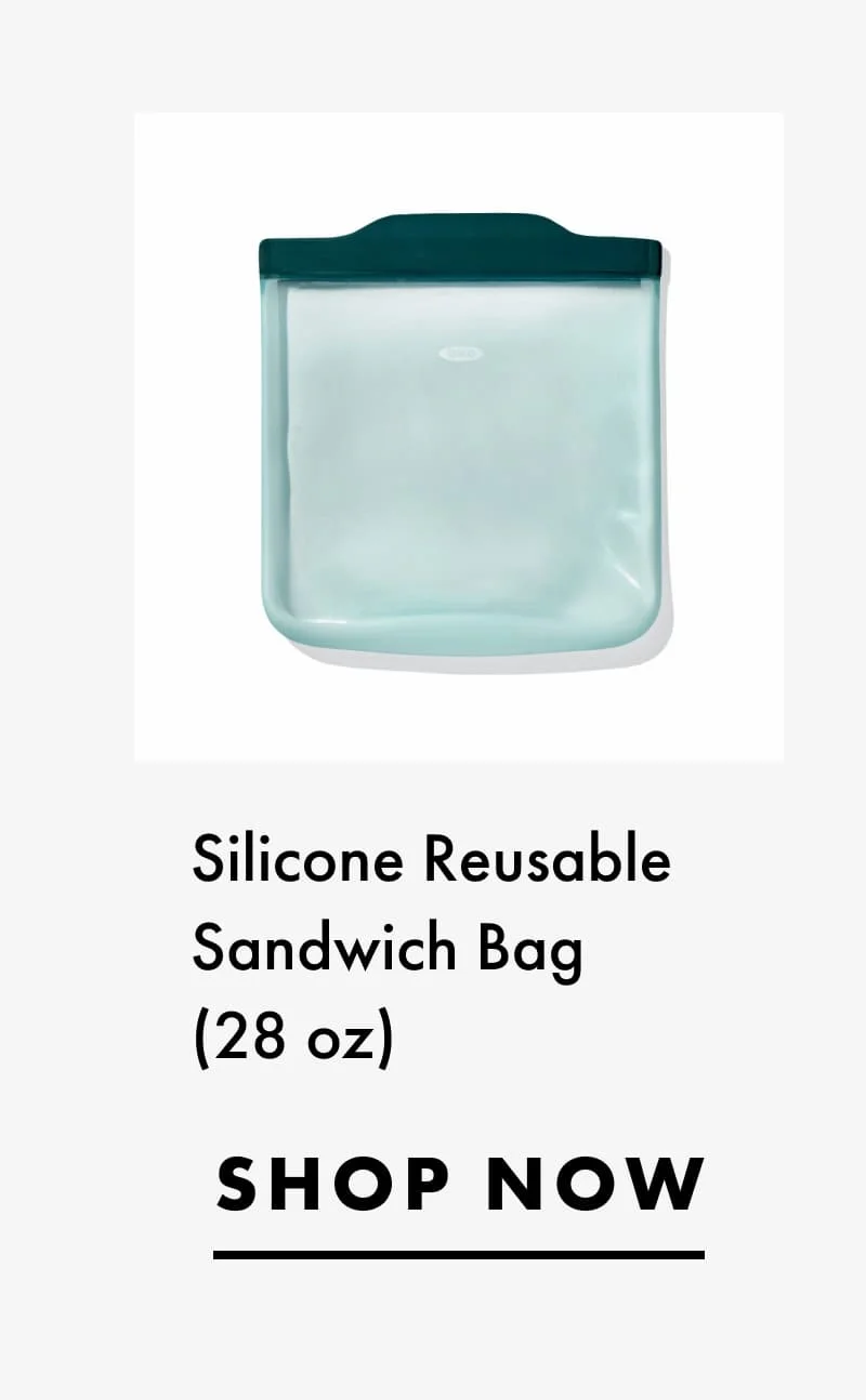 Silicone Reusable Sandwich Bag (28 oz) | Shop Now