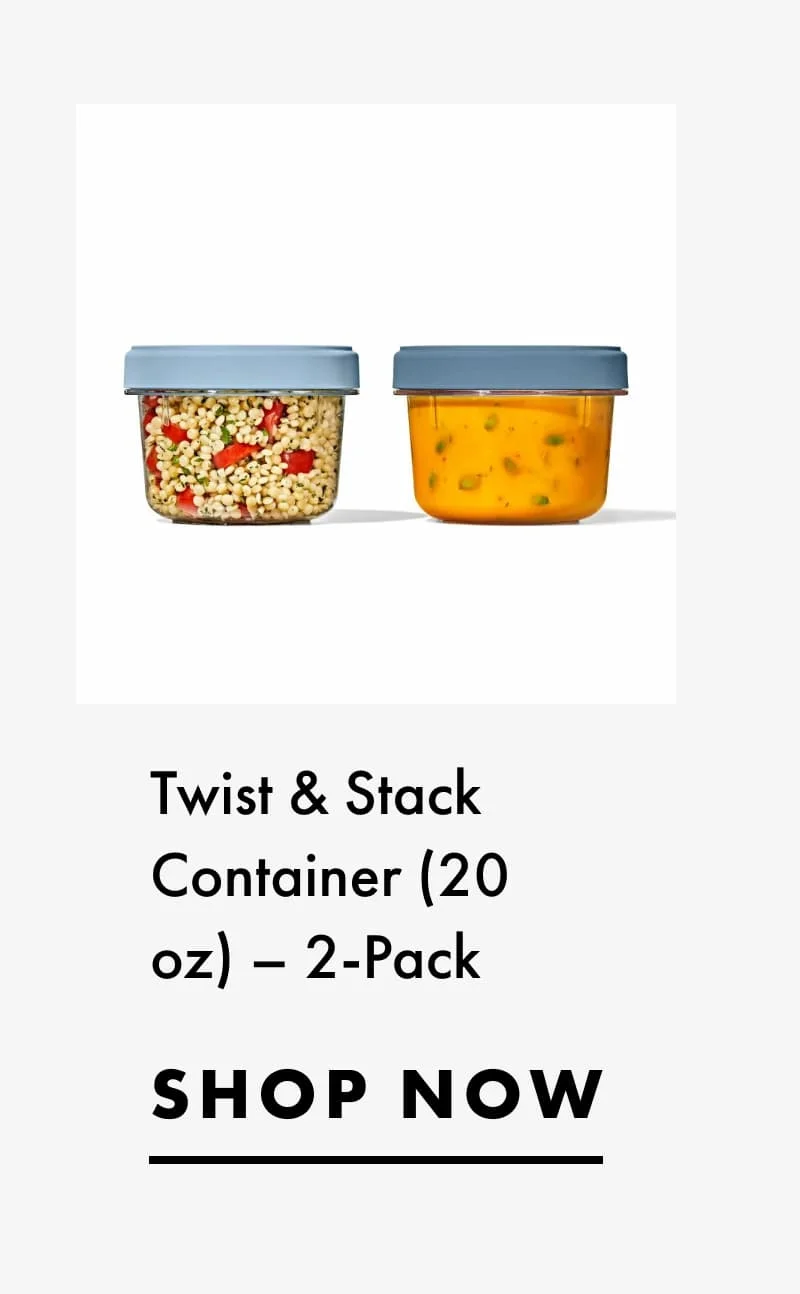Twist & Stack Container (20 oz) – 2-Pack | Shop Now