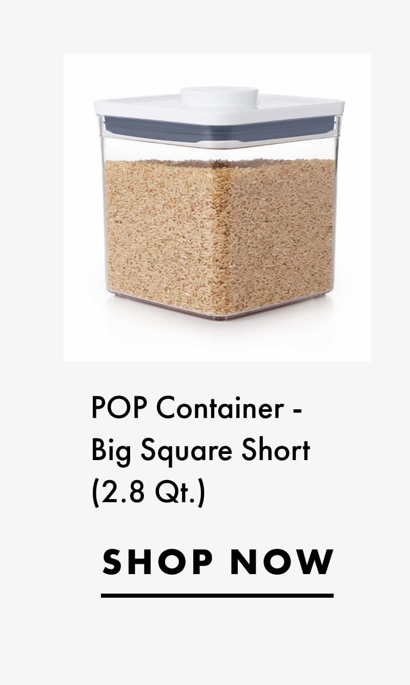 POP Container - Big Square Short (2.8 Qt.) | Shop Now