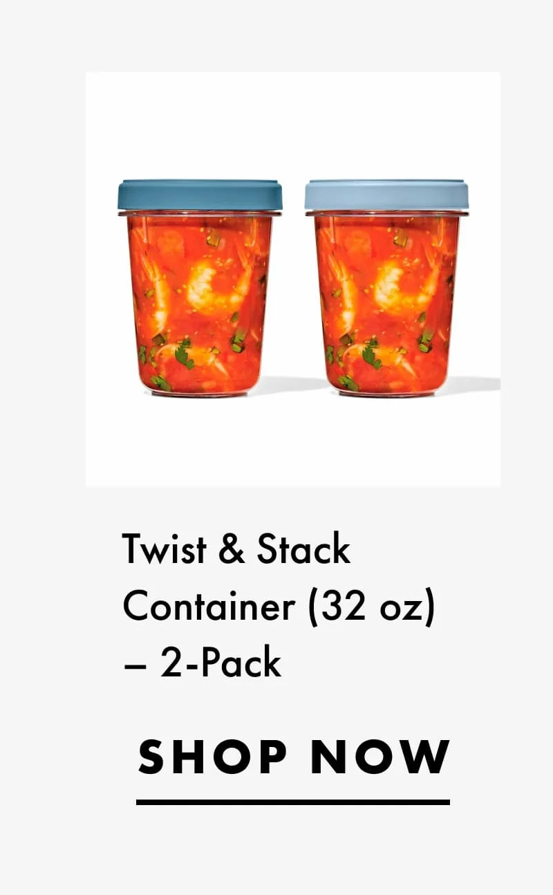 Twist & Stack Container (32 oz) – 2-Pack | Shop Now
