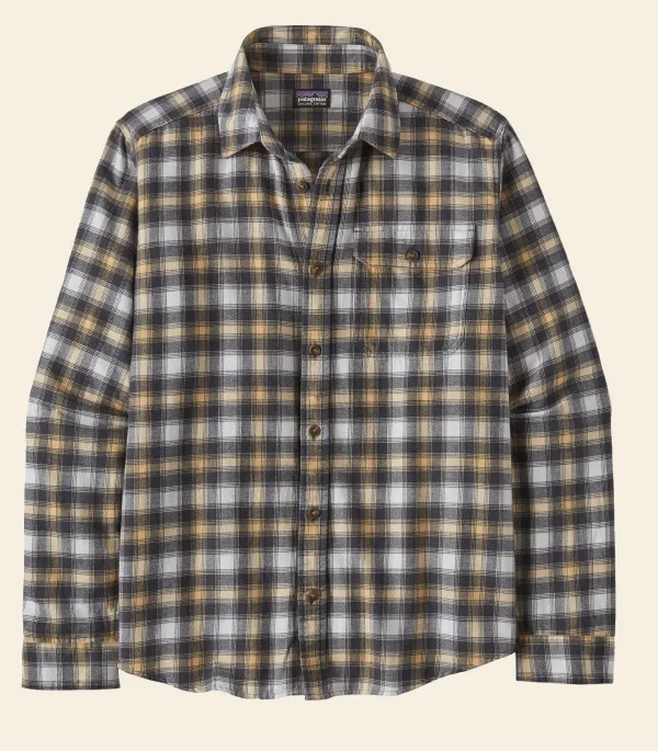 Men’s Long-Sleeved Lightweight Fjord Flannel Shirt