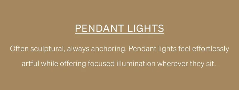 Shop Pendant Lights