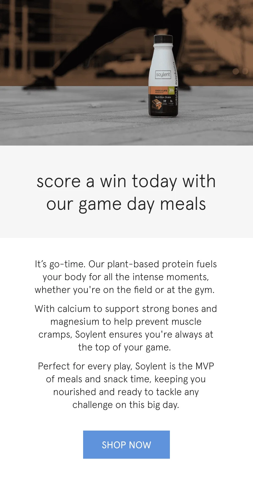 score a win today with our game day meals
