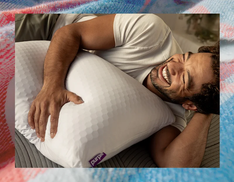 Man with Pillow