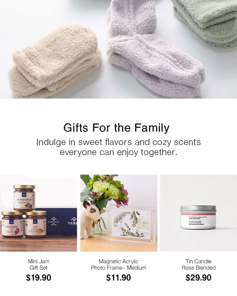 Shop Gifts For Family