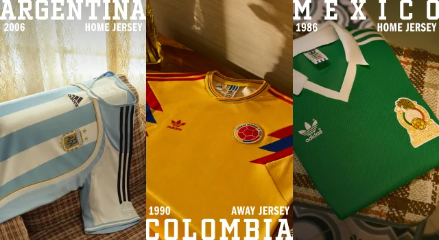 Jerseys laying flat on furniture