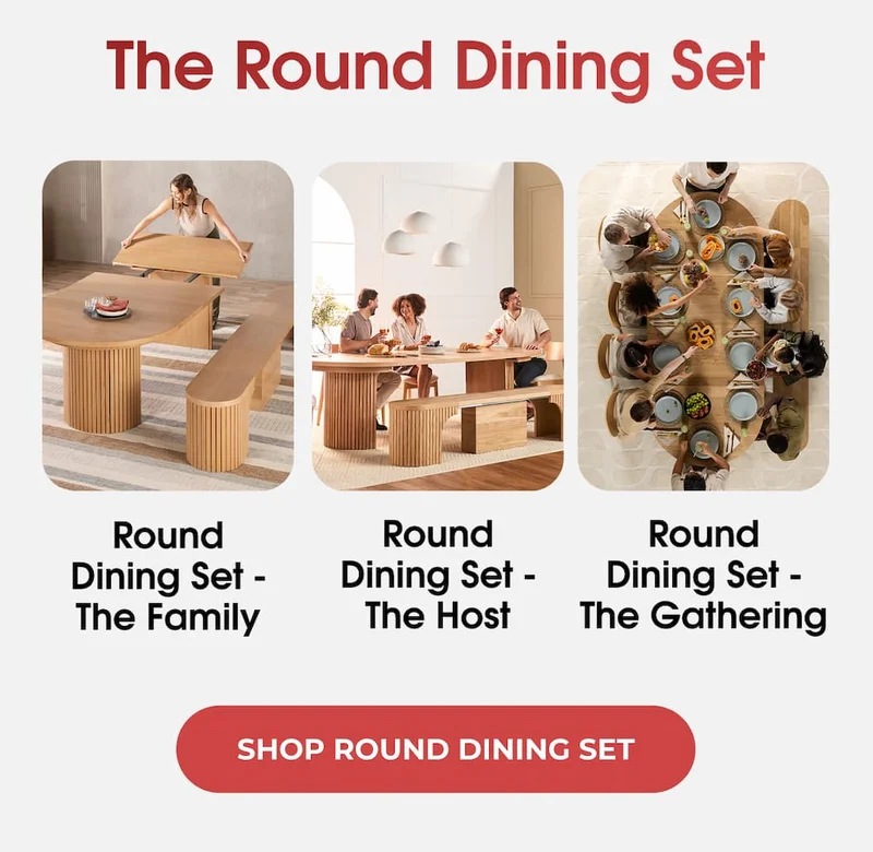 The Round Dining Set