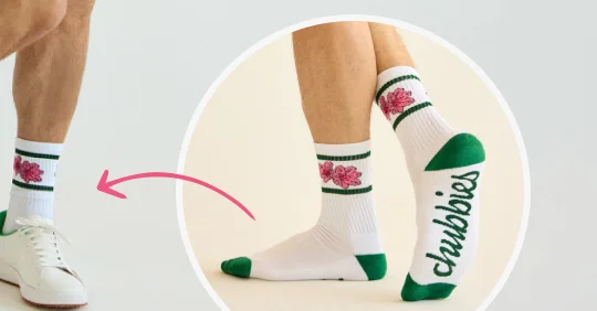 All Day Sock: The Azalea