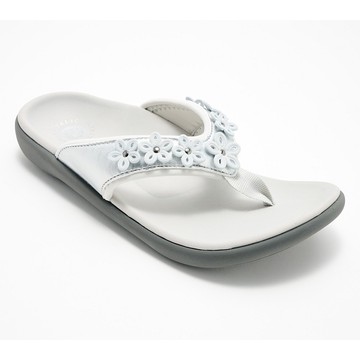 Revitalign Orthotic Floral Thong Sandals - Yumi Hamptons