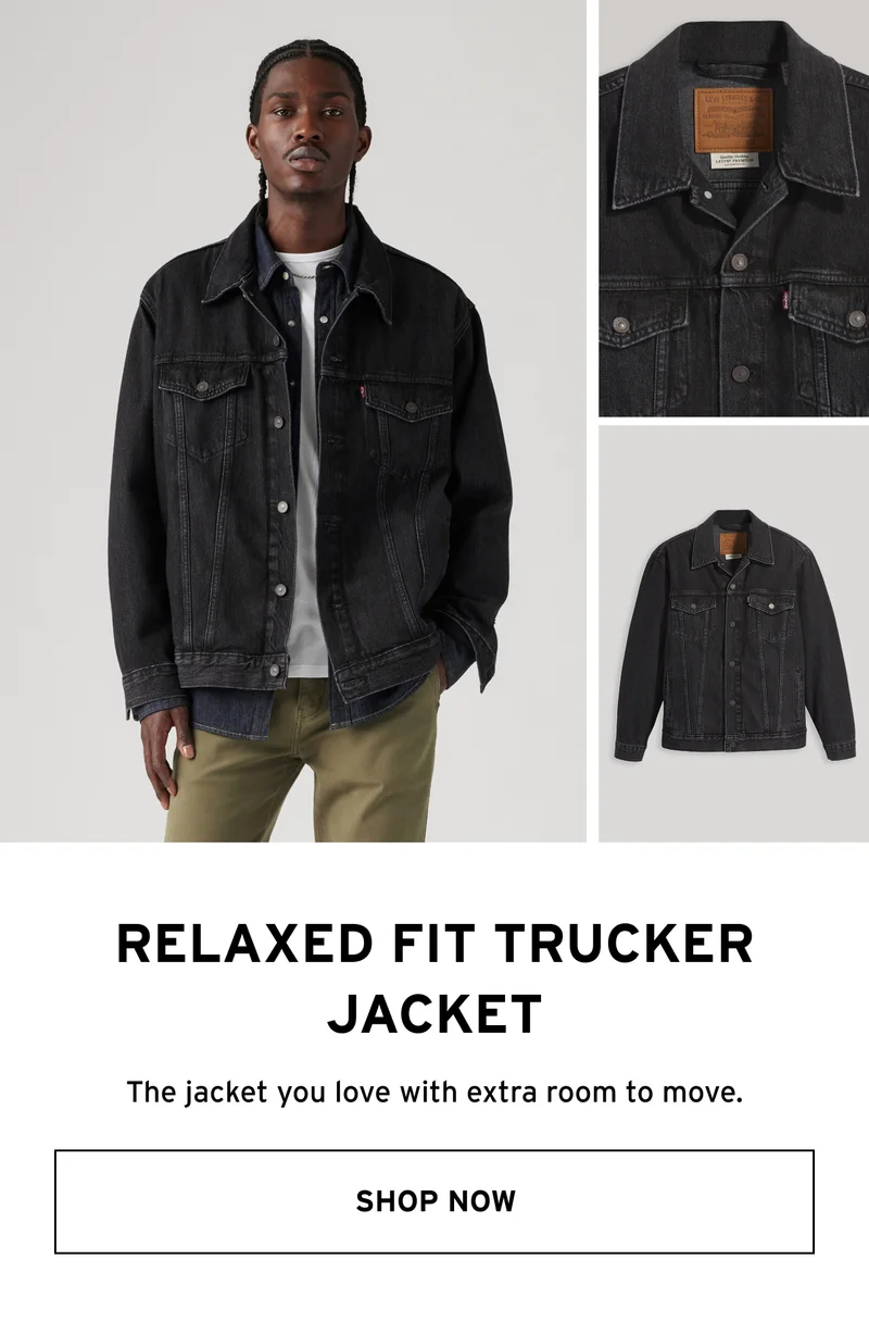 RELAXED FIT TRUCKER JACKET