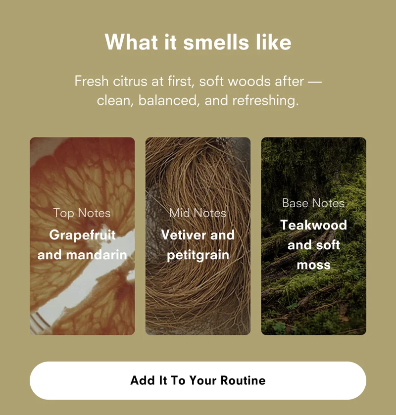 What it smells like