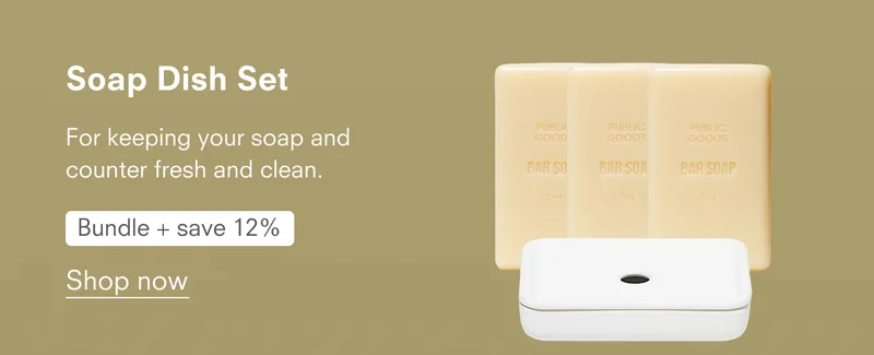 Soap Dish Set