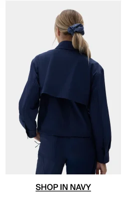 Shop Nan Field Jacket in Navy