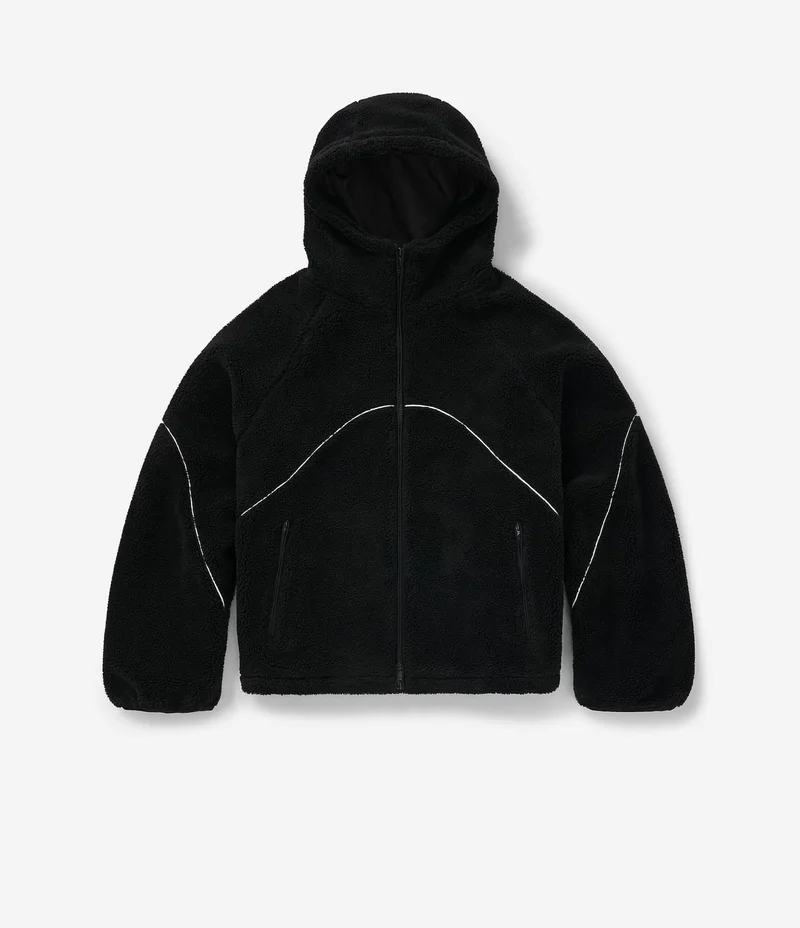 ASTRO FLEECE HOODIE - BLACK