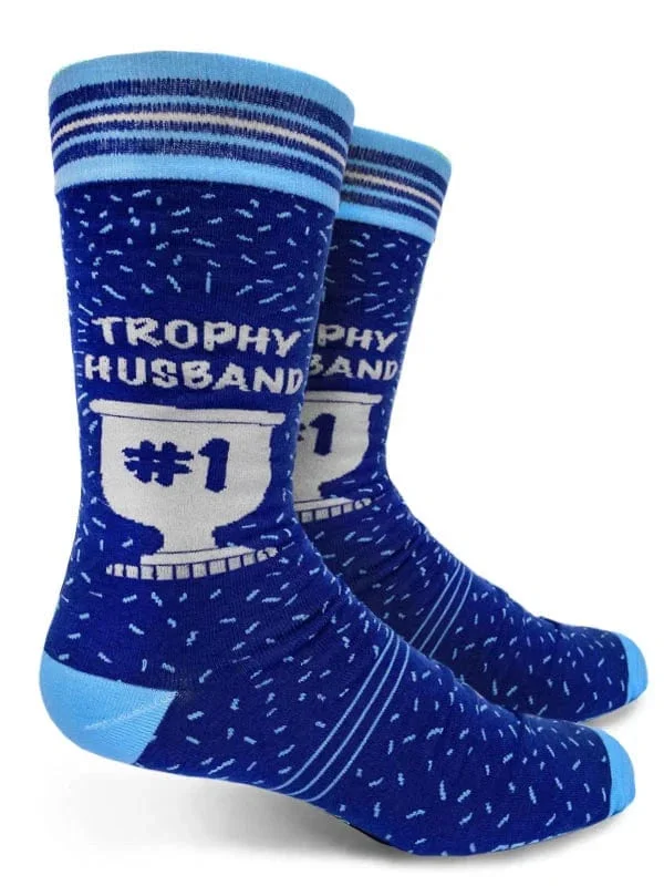 Image of Trophy Husband Men's Crew Socks