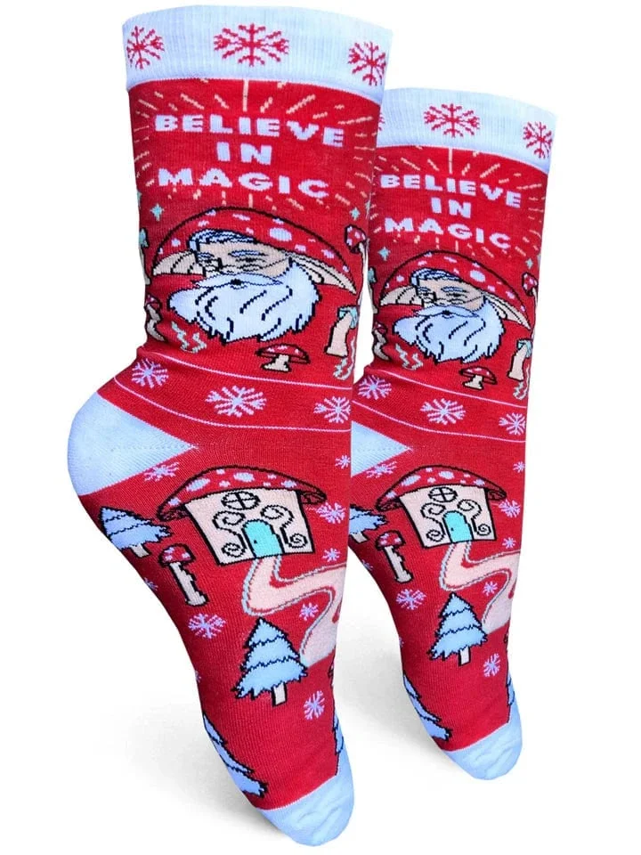 Image of Believe in Magic Women's Crew Socks