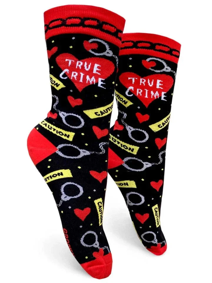 Image of True Crime Women's Crew Socks