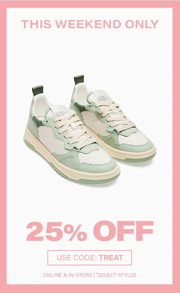 25% Off This Weekend