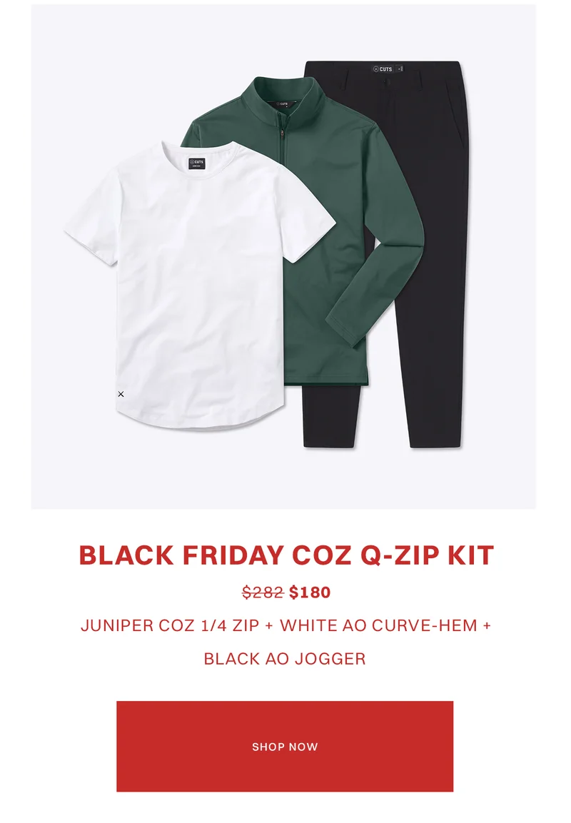 Black Friday COZ Q-Zip Kit