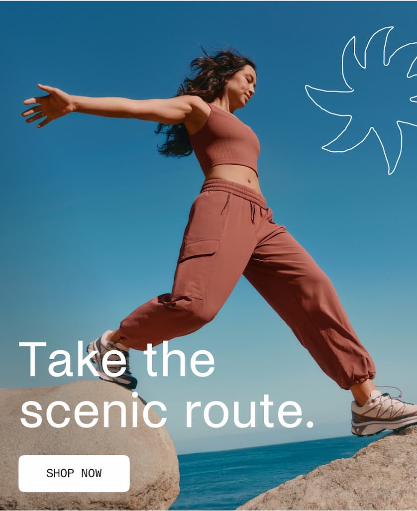 Take the scenic route.