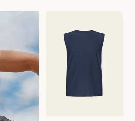 Featherweight Freeflo Men's Muscle Tank 2.0 in Nocturnal Navy