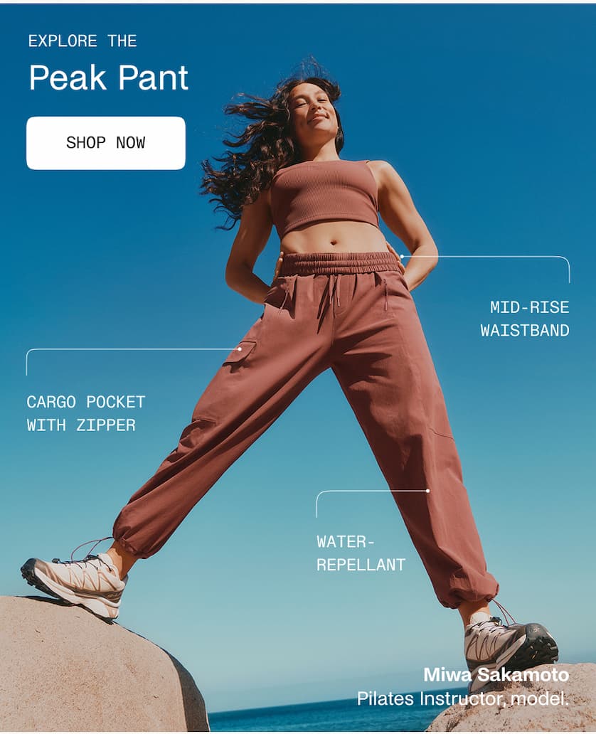 Peak Pant in Opulent Auburn