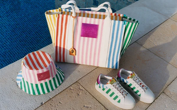 Southbank stripes and bags that take you places