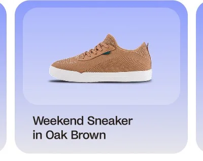 Weekend Sneaker in Oak Brown