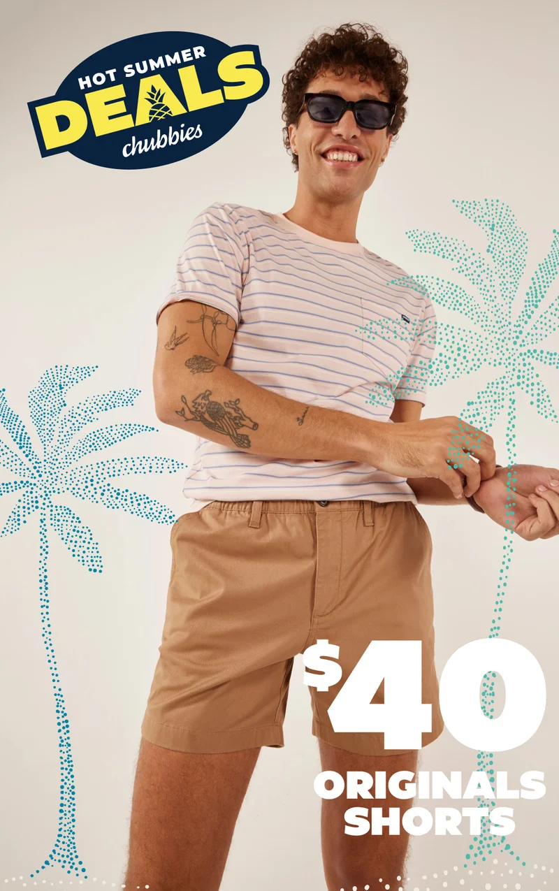 HOT SUMMER DEALS: Shop $40 Originals Shorts