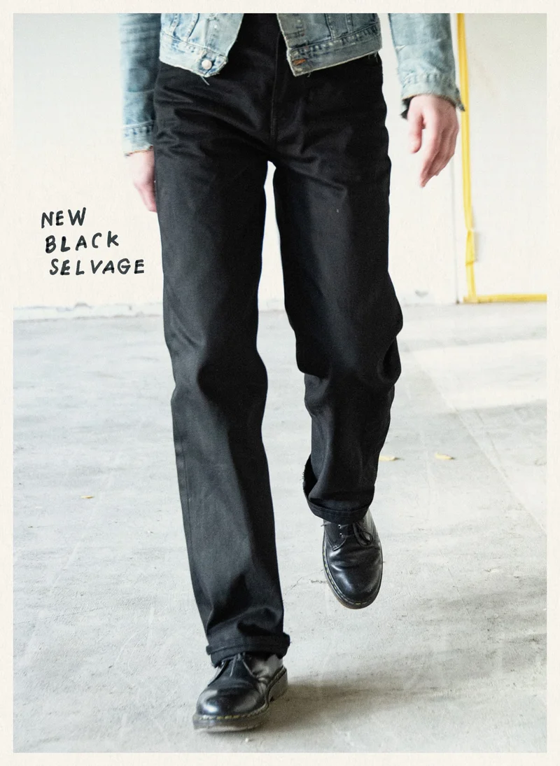 Tuff Tony Dry Black Selvage