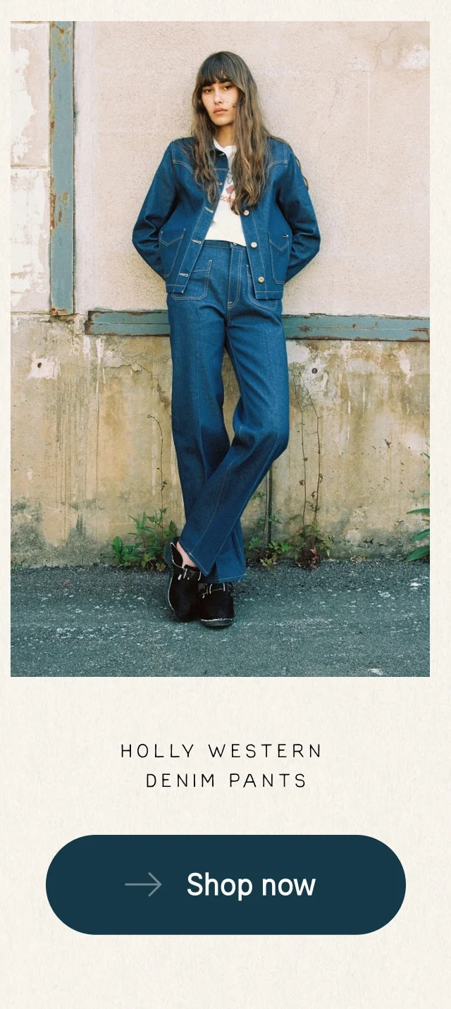 Holly Western Denim Pants